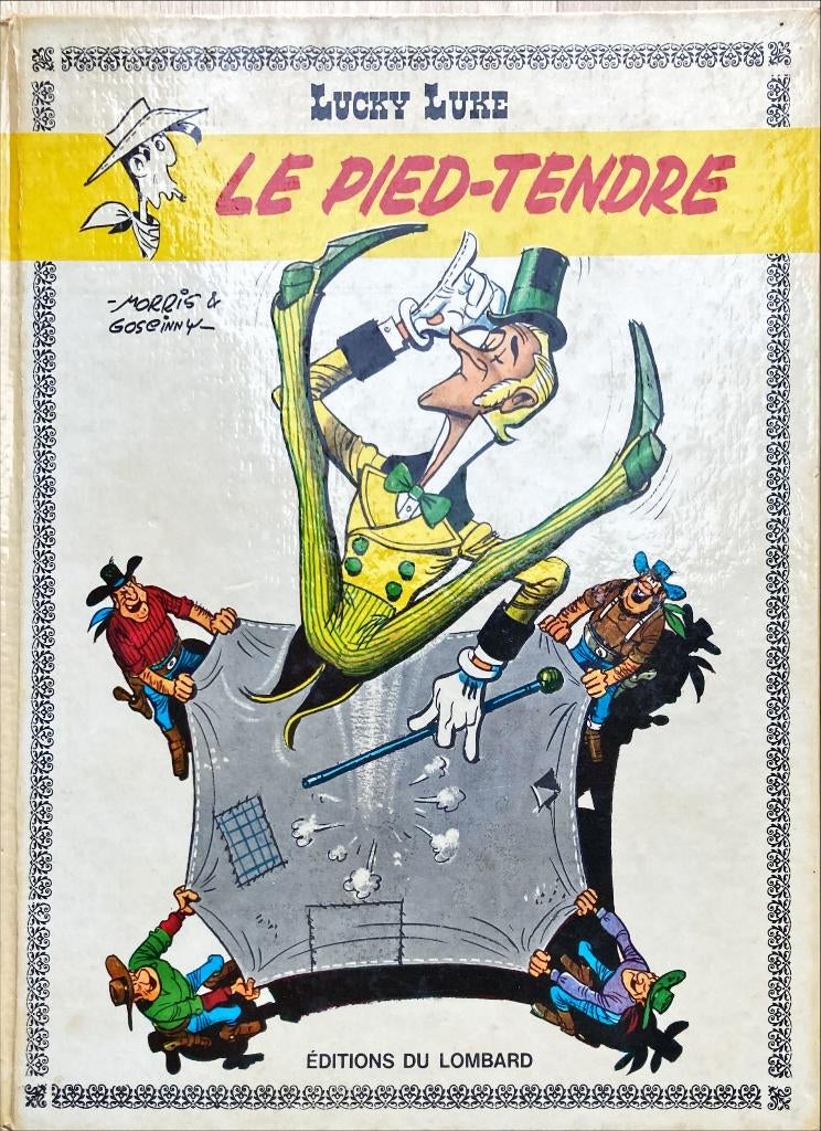 Lucky Luke (EO)  33 - Le Pied-Tendre, Enlèvement ou Envoi, Une BD, Utilisé, Morris