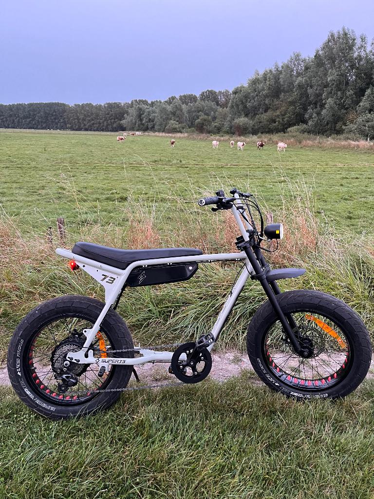 Super73 ZX fatbike moon rock gray, Enlèvement, Comme neuf