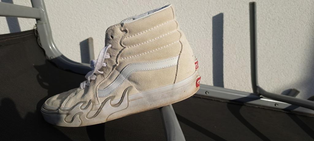 Witte Snickers Vans  unnisex  zo goed als nieuw, Vêtements | Hommes, Chaussures, Comme neuf, Enlèvement, Blanc, Vans
