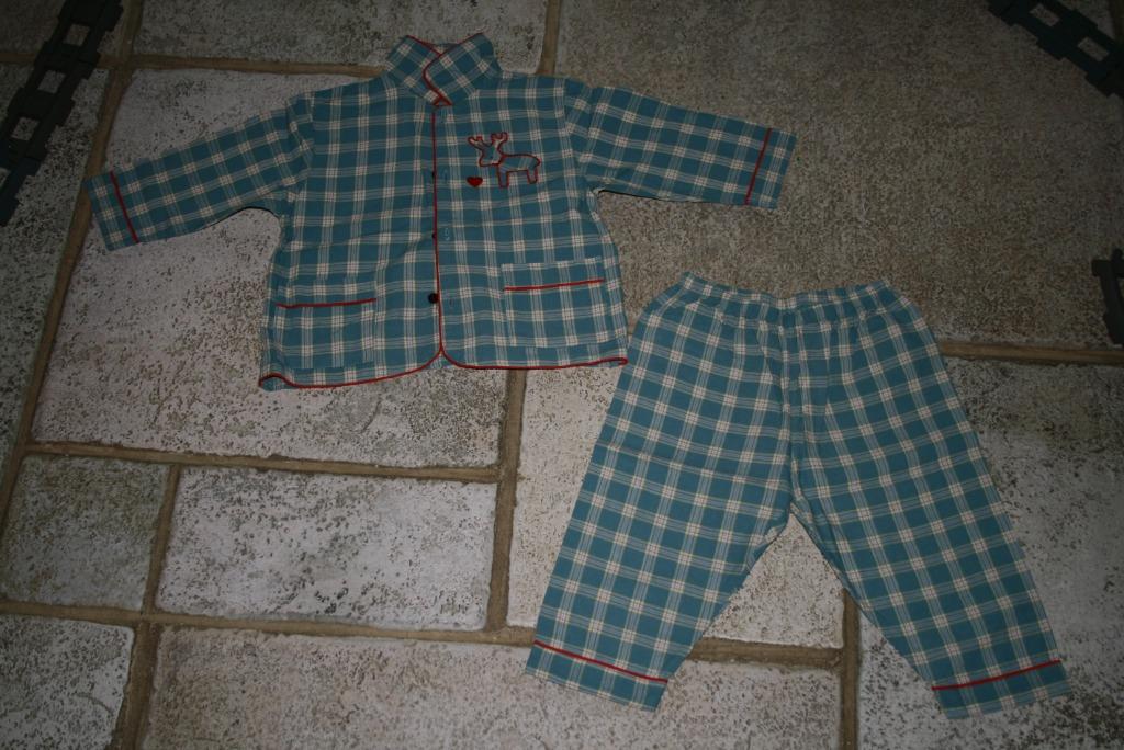 zomerse groene pyjama maat 92, Ophalen of Verzenden, Zo goed als nieuw, Meisje, Nacht- of Onderkleding