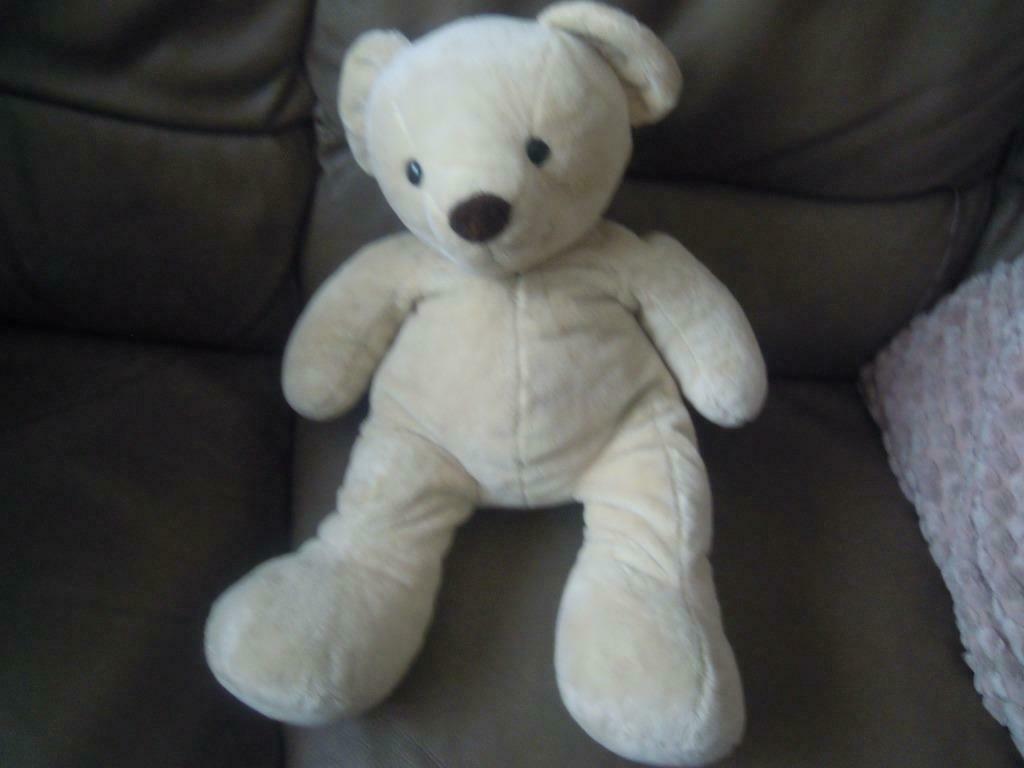 knuffel beer nicotoy 50 cm witte   versie (doos 55), Ophalen of Verzenden, Nieuw, Beer