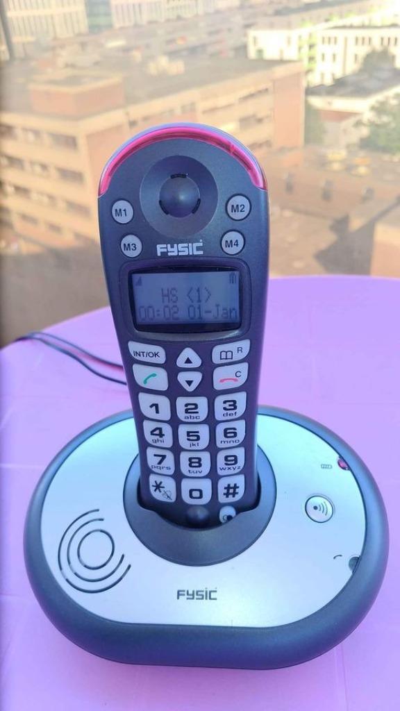 VASTE TELEFOON THUISTELEFOON GROTE KNOPPEN, Ophalen, Zo goed als nieuw, 1 handset