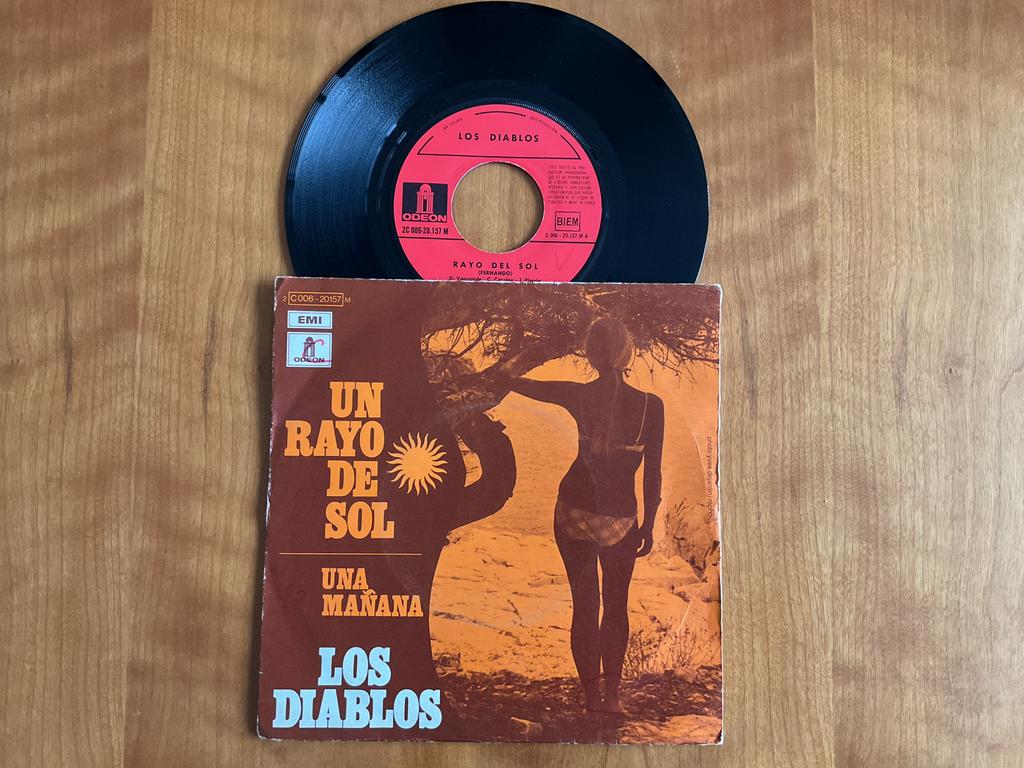 Los Diablos - Un Rayo De Sol., Ophalen of Verzenden, Gebruikt