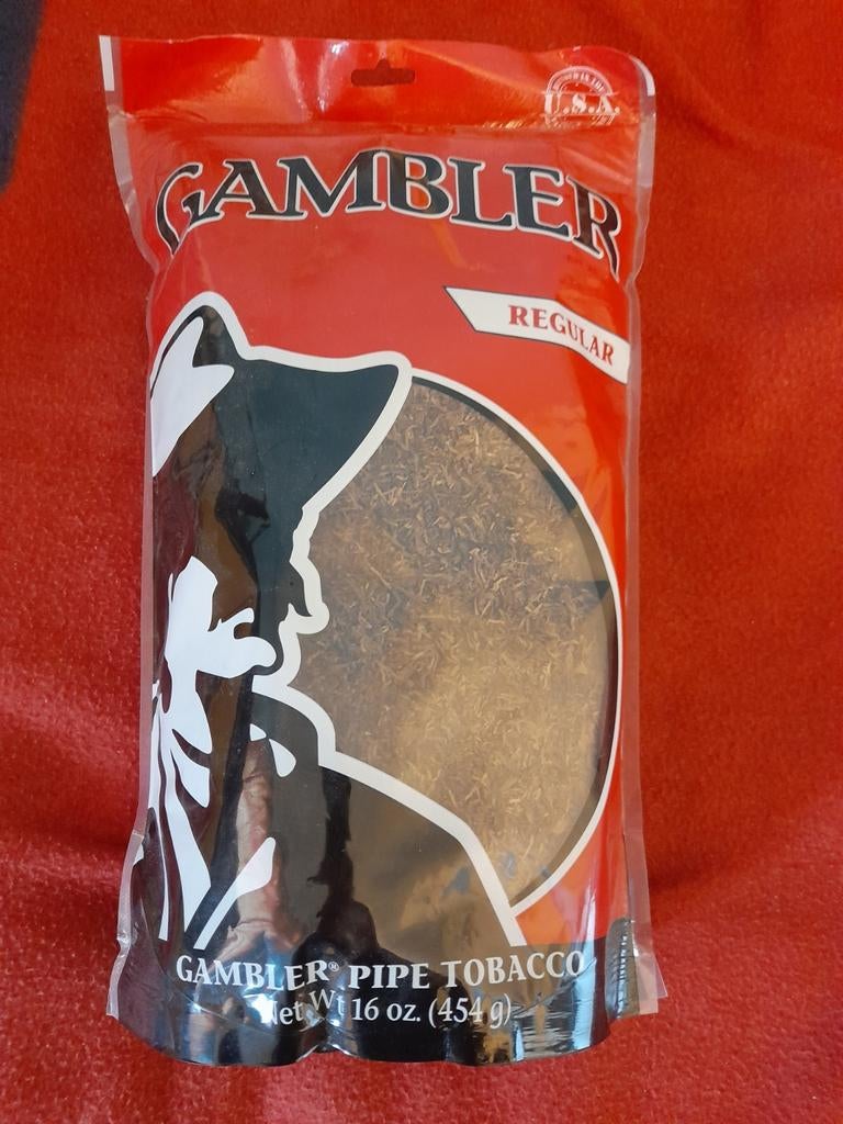 Paquet tabac  gambler pour cigarette ou pipe regular, Collections, Enlèvement ou Envoi