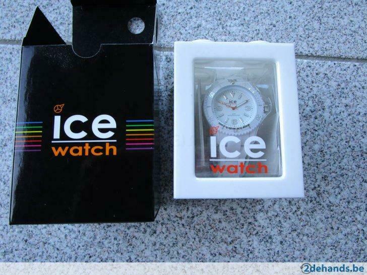 uurwerk icewatch wit - nieuw - + verpakking, Ophalen of Verzenden, Nieuw