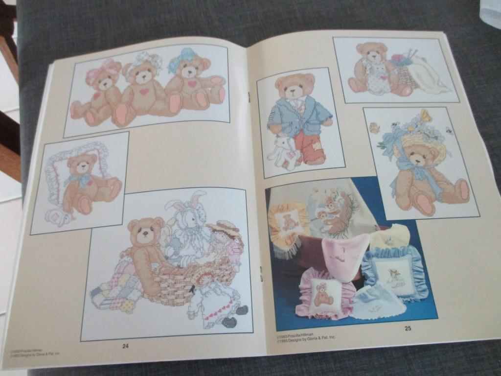 Handwerkboek-kruisjessteek "allemaal Beertjes", Hobby & Loisirs créatifs, Enlèvement ou Envoi, Neuf, Broderies à la main, Patron