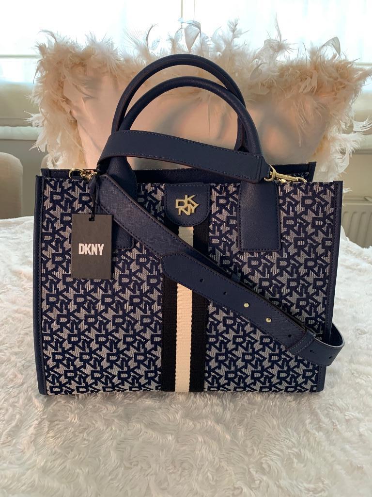 Sac à main DKNY neuf, Enlèvement ou Envoi, Neuf, Bleu, Sac à main