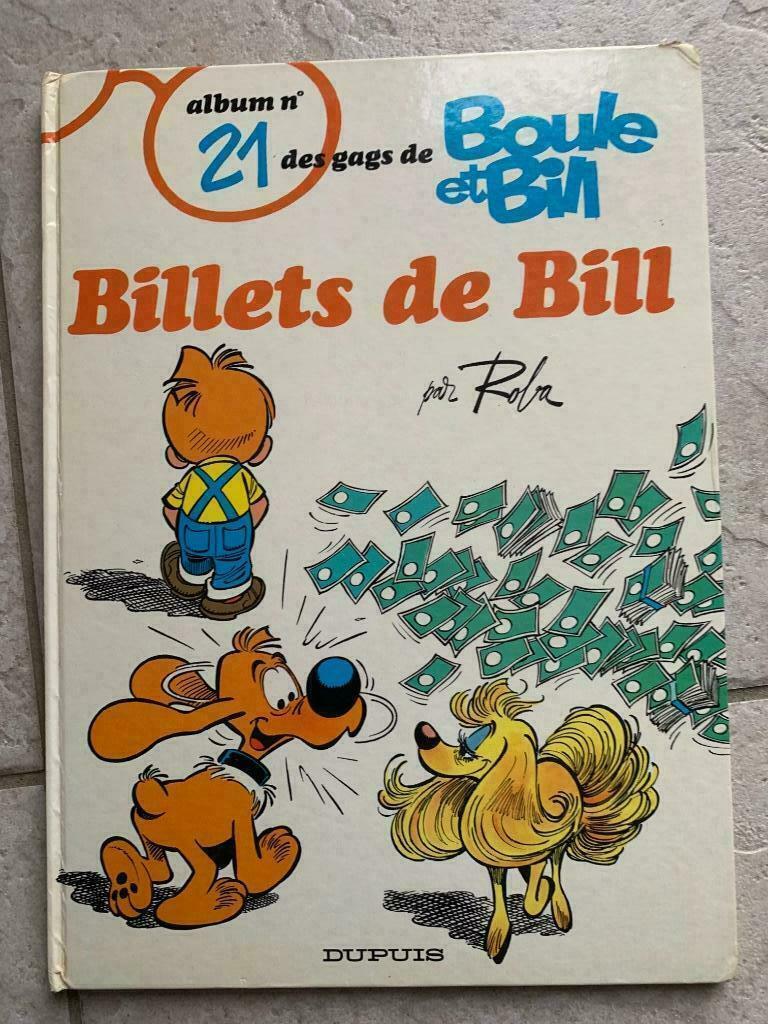 BD Boule et Bill 21 Billet de Bill - Roba - Dupuis - lu, Enlèvement ou Envoi, Une BD, Utilisé, Roba