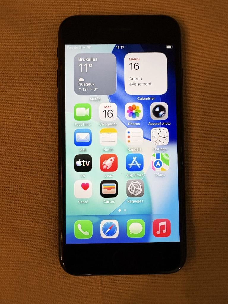 iPhone SE, Telecommunicatie, Mobiele telefoons | Apple iPhone, Ophalen, 83 %, 128 GB, Zwart