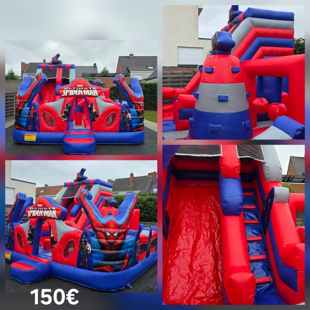 Springkasteel Te huur, Ophalen of Verzenden