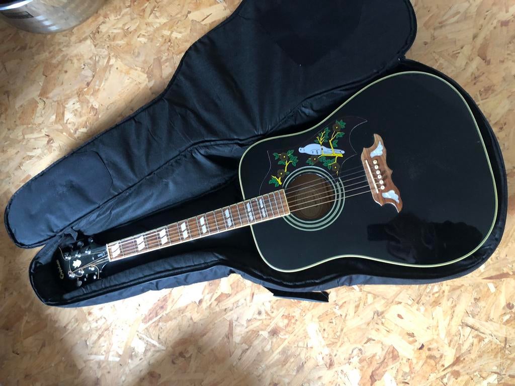 Epiphone akoustische gitaar, Ophalen, Zo goed als nieuw