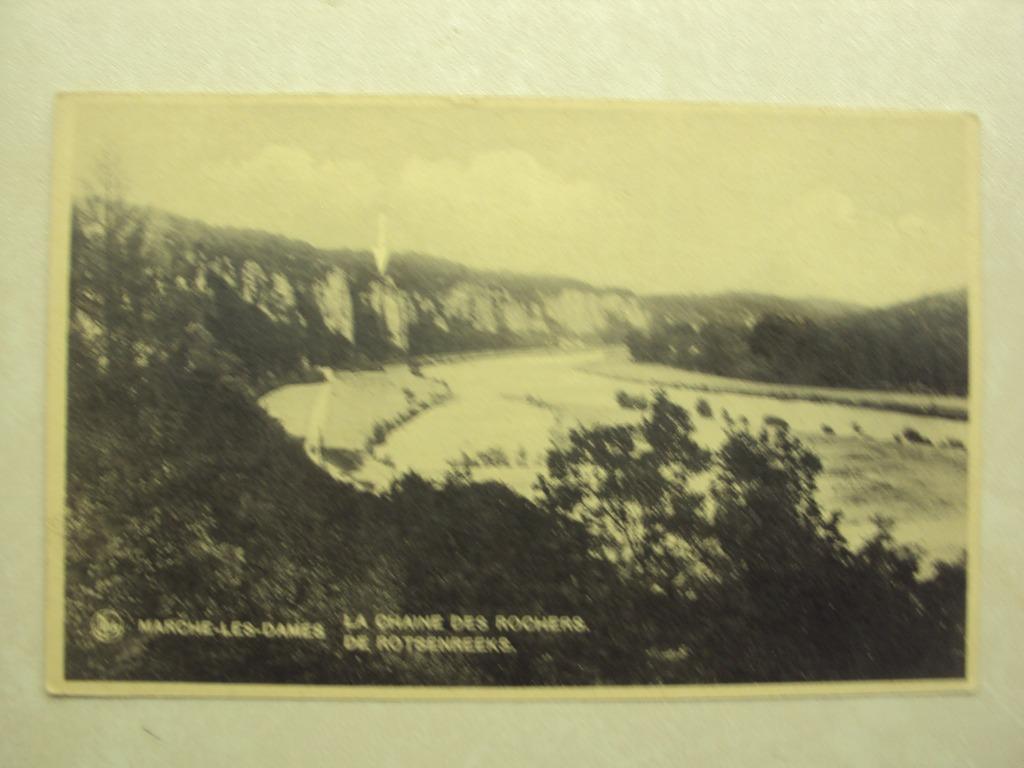 50005 - MARCHE-LES-DAMES - LA CHAINE DES ROCHERS, Collections, Envoi