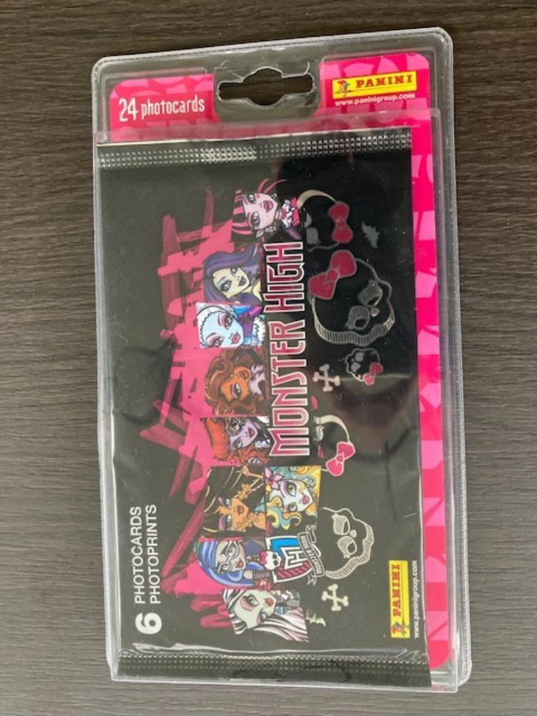 Blister panini photo cards Monster High, Ophalen of Verzenden, Nieuw, Strip of Tekenfilm