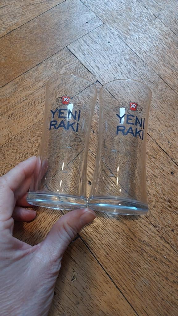 2 glaasjes RAKI, Ophalen