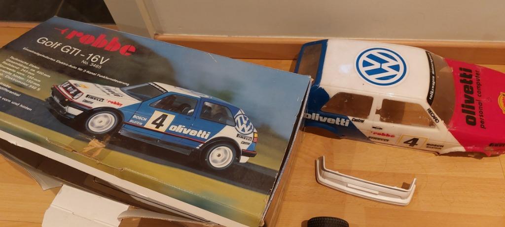 VW Golf GTI MK2 RC Robbe 1:10, Hobby & Loisirs créatifs, Voitures miniatures | 1:5 à 1:12, Comme neuf, Voiture, Enlèvement