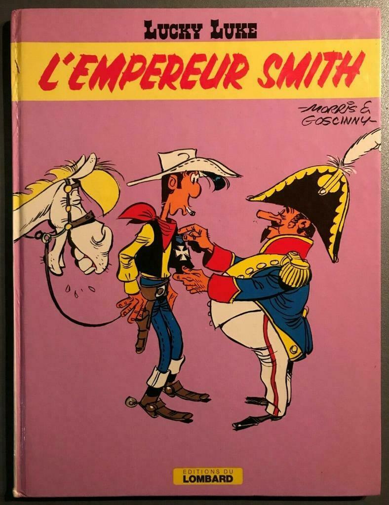 B.D. Lucky Luke N°45 : L'empereur Smith, Gelezen, Eén stripboek, Ophalen of Verzenden, Goscinny et Morris