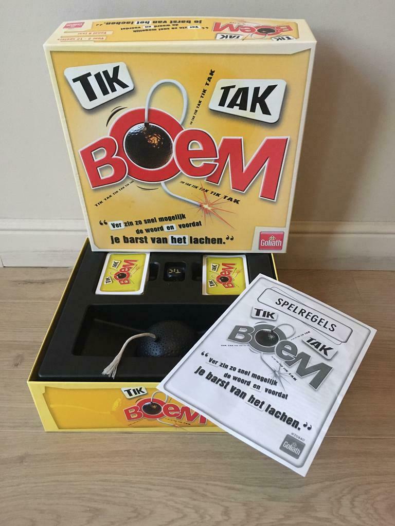 Tik tak boem, Hobby en Vrije tijd, Ophalen, Gebruikt