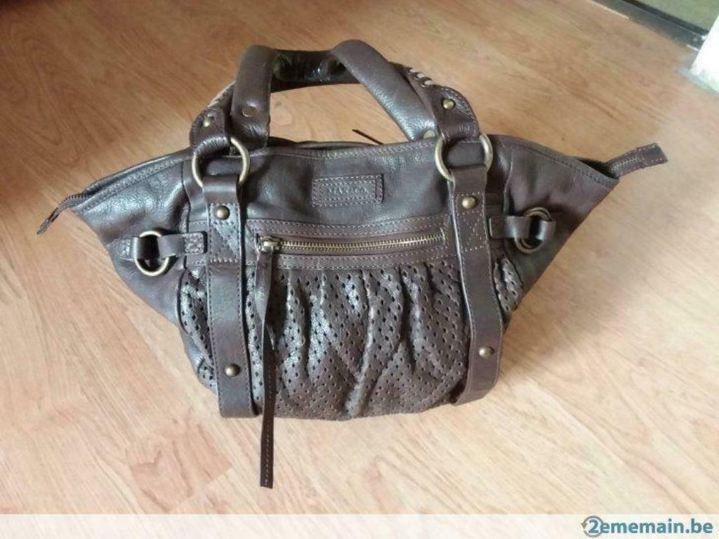 Sac Max & co, Verzenden, Gebruikt, Bruin, Handtas