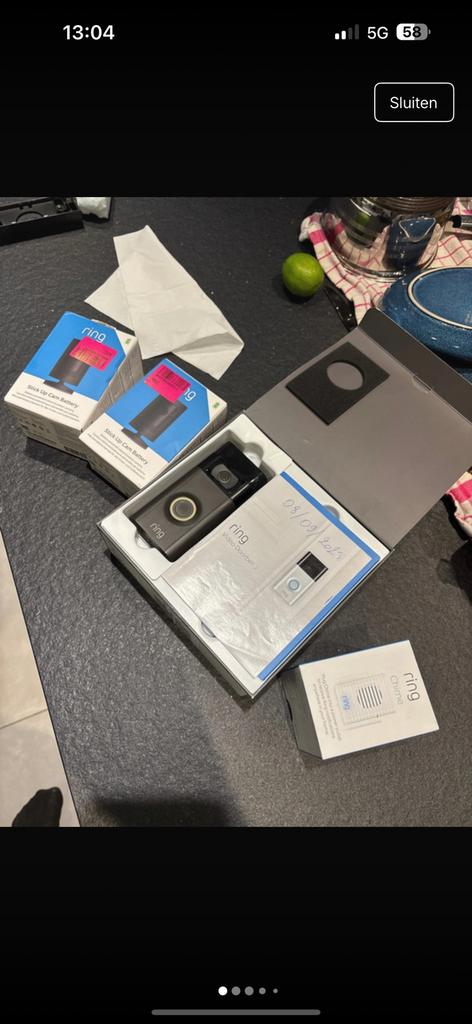 Kit caméra Ring, Autres marques, Disque dur, Enlèvement ou Envoi, Caméra