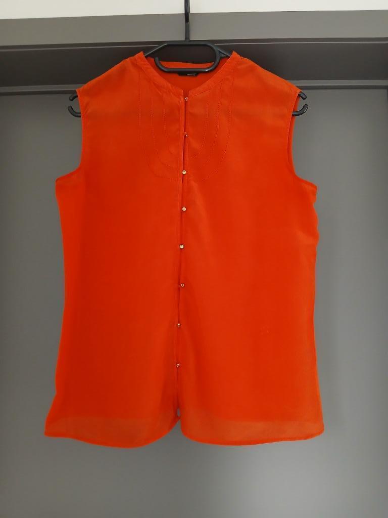 Bloes massimo dutti dames, Maat 38/40 (M), Massimo dutti, Oranje, Ophalen of Verzenden