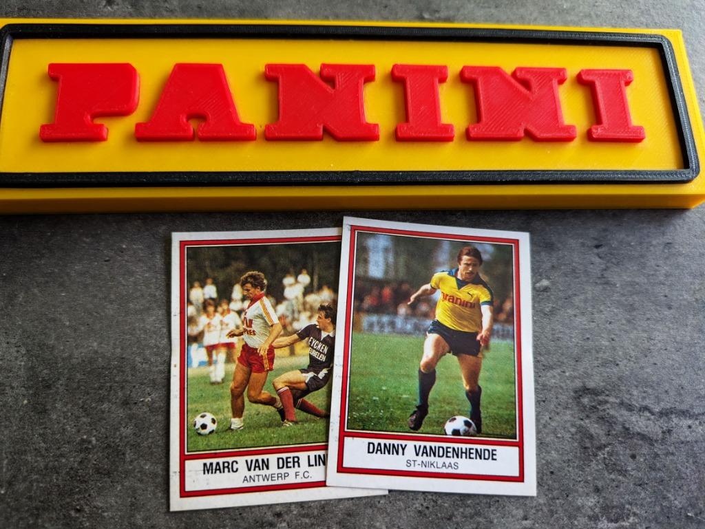 2 AUTOCOLLANTS PANINI FOOTBALL 84 REVELATION 1984, Envoi, Neuf