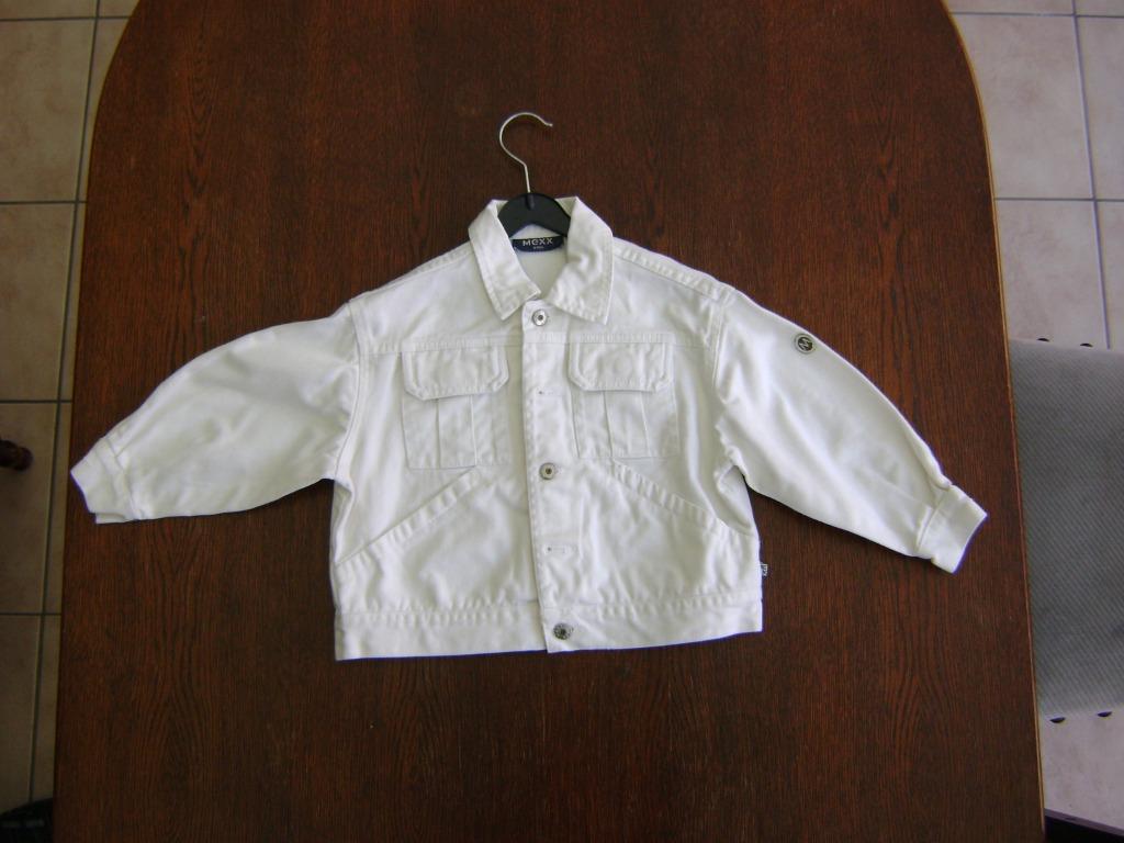 wit jeansjasje MEXX in maat 98-104, Kinderen en Baby's, Mexx, Jongen of Meisje, Ophalen of Verzenden, Zo goed als nieuw