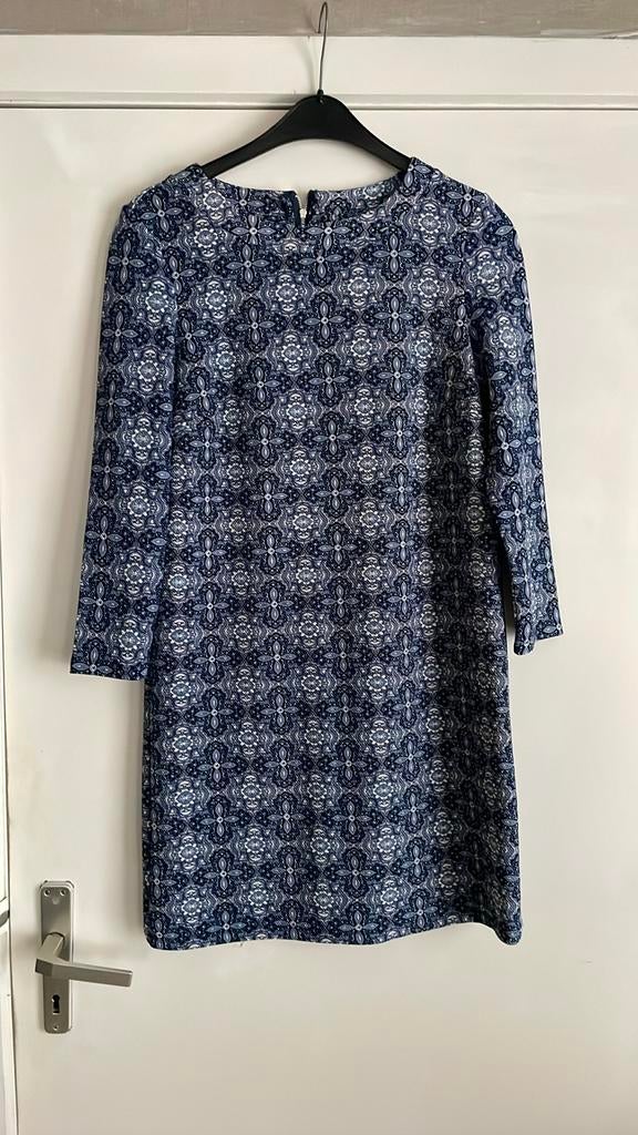 Vero Moda kleed blauw wit Medium, Ophalen of Verzenden, Zo goed als nieuw