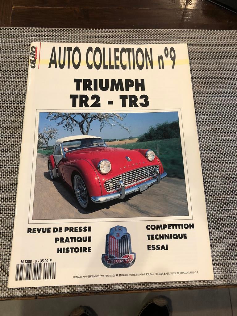 auto collection spécial triumph tr2 tr3, Enlèvement, Utilisé, Autres marques