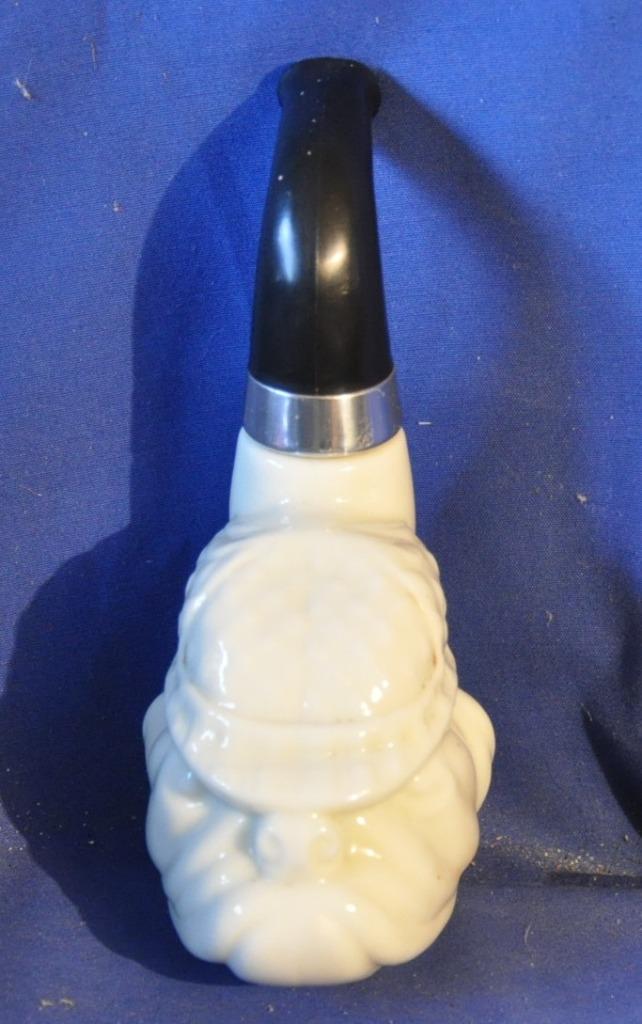 bouteille avon vintage pipe blanche chien casquette, Ophalen of Verzenden, Gebruikt