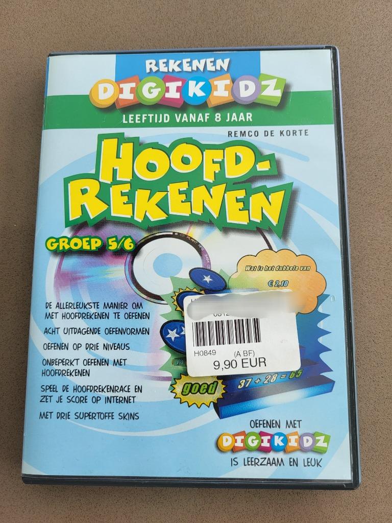 Dvd hoofdrekenen, Cd's en Dvd's, Dvd's | Kinderen en Jeugd, Vanaf 9 jaar, Ophalen, Zo goed als nieuw, Educatief