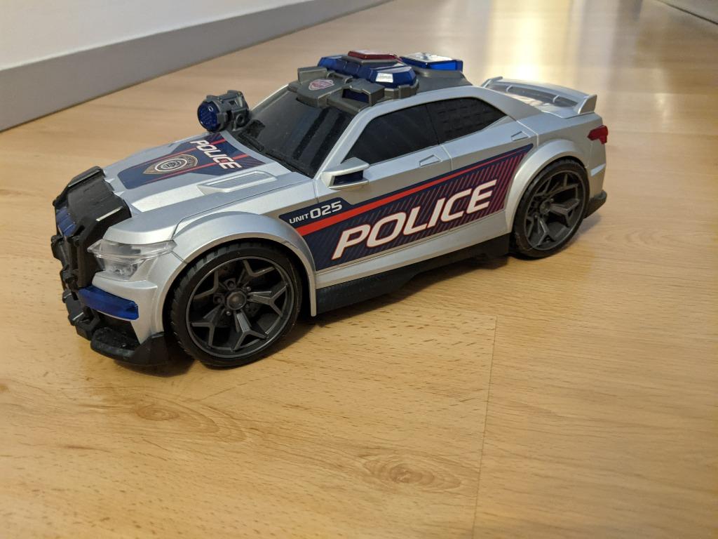 Dickie Toys politiewagen met licht en geluid, Kinderen en Baby's, Ophalen, Zo goed als nieuw