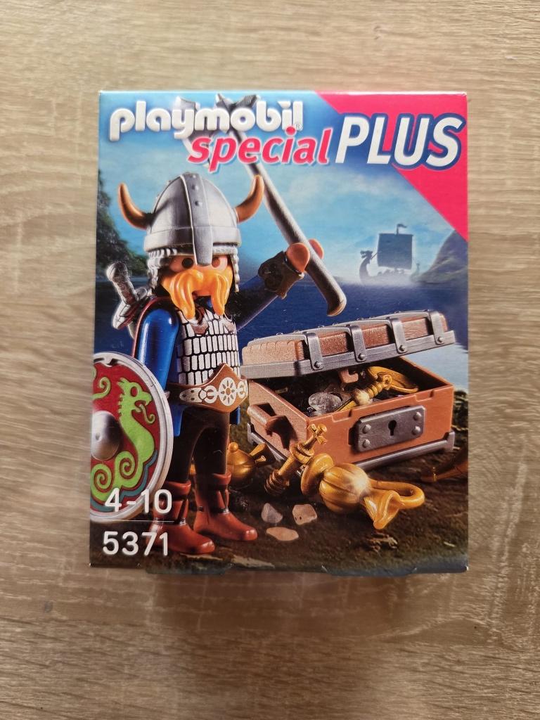 Playmobil Viking met schat - 5371, Kinderen en Baby's, Speelgoed | Playmobil, Ophalen of Verzenden, Nieuw