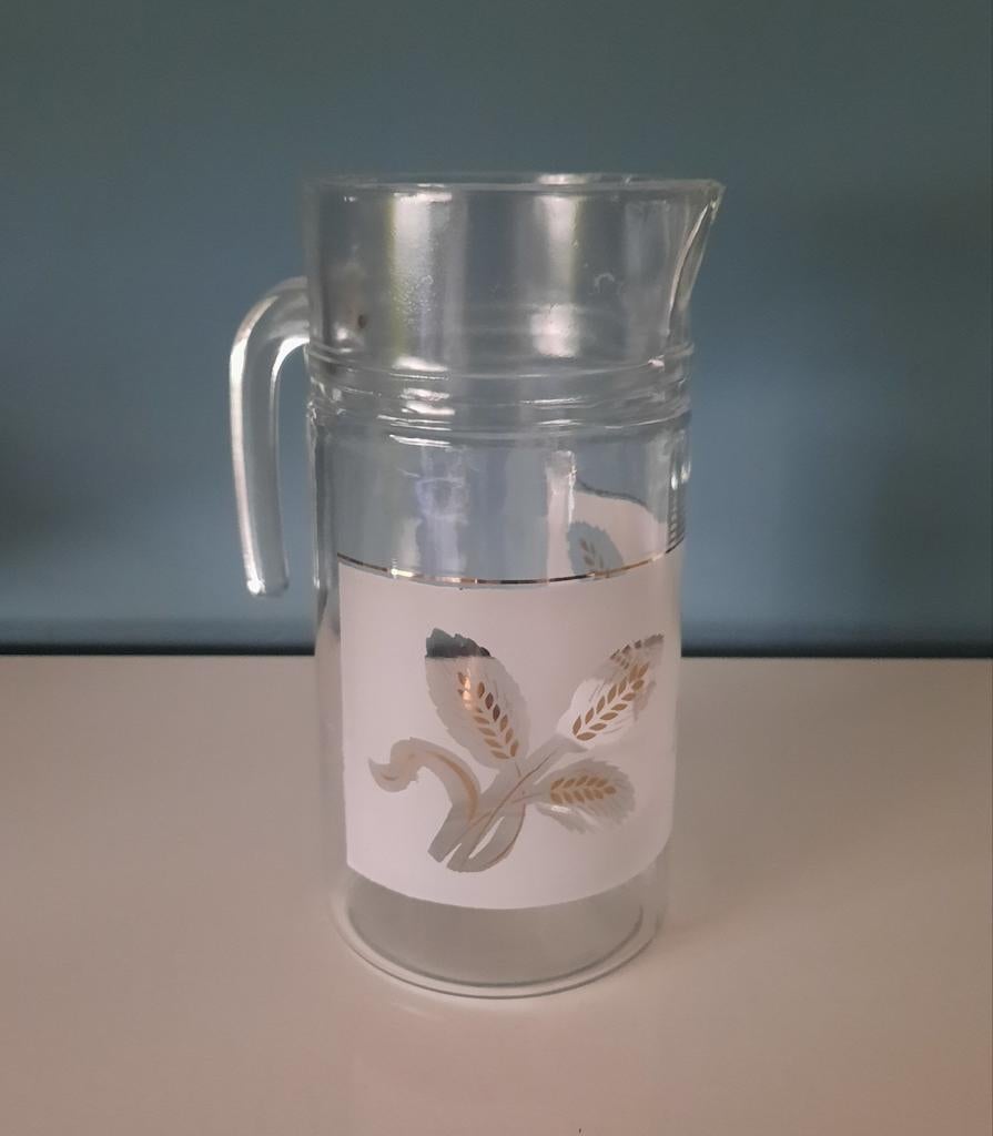 Cruche en verre, Enlèvement ou Envoi, Comme neuf, Autres types