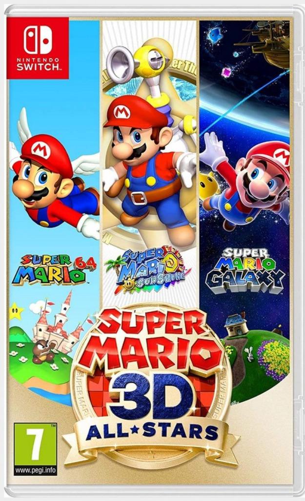 SUPER MARIO 3D ALL STARS SWITCH, 1 speler, Zo goed als nieuw, Vanaf 7 jaar, Ophalen