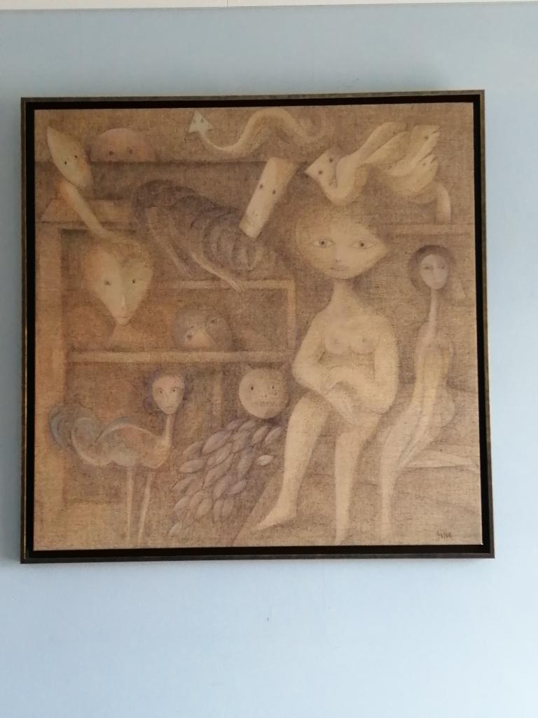 Huile sur toile, Enlèvement
