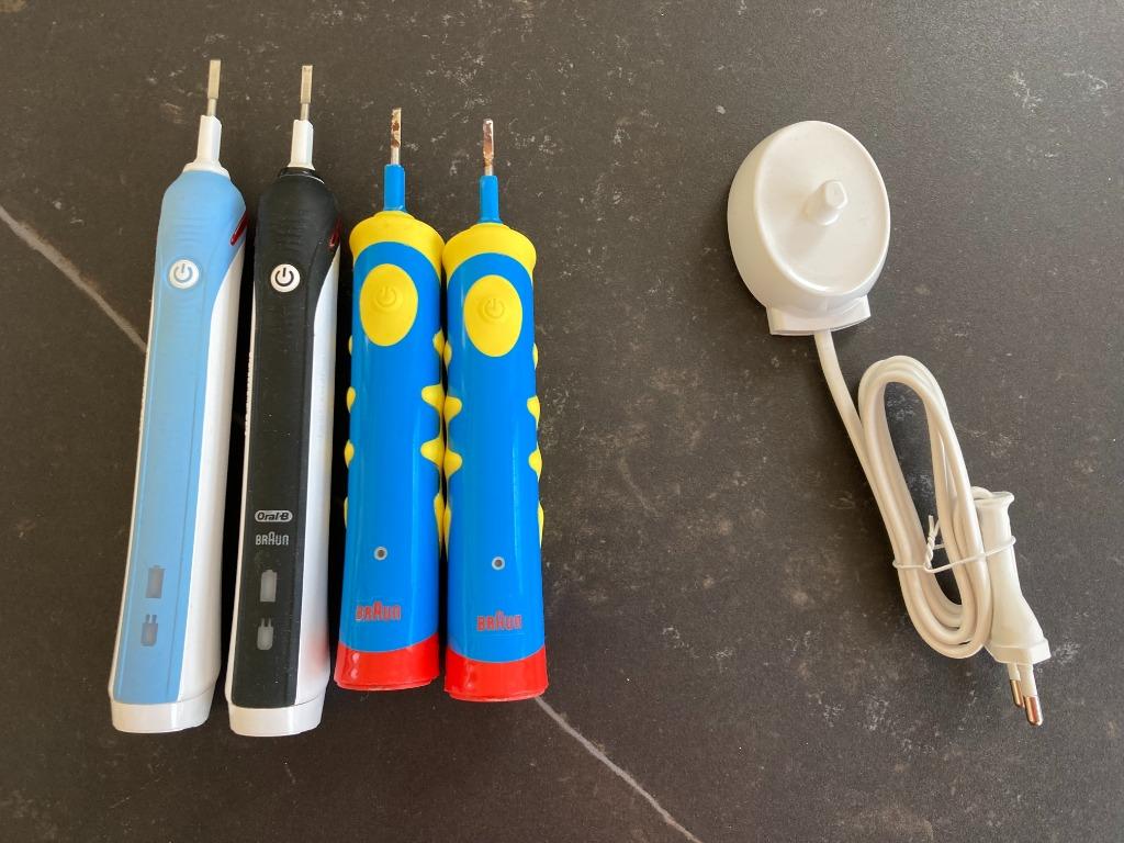 Elektrische tandenborstels BRAUN ORAL B (5€/st), Ophalen of Verzenden, Gebruikt, Tandenborstel