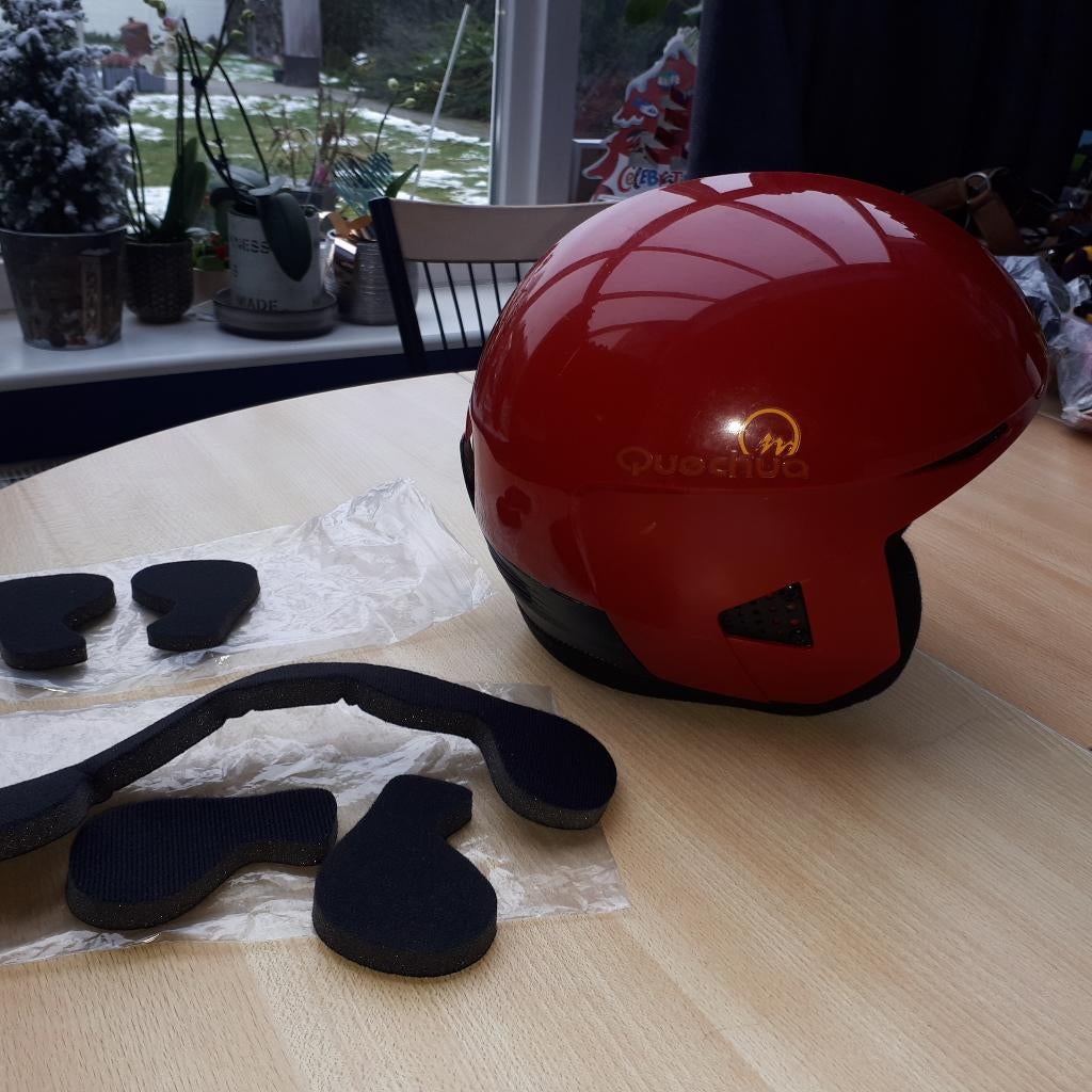 Casque de ski junior Wedze - taille 48-52 petit Très bien·, Autres marques, Enlèvement ou Envoi, Comme neuf, Autres types