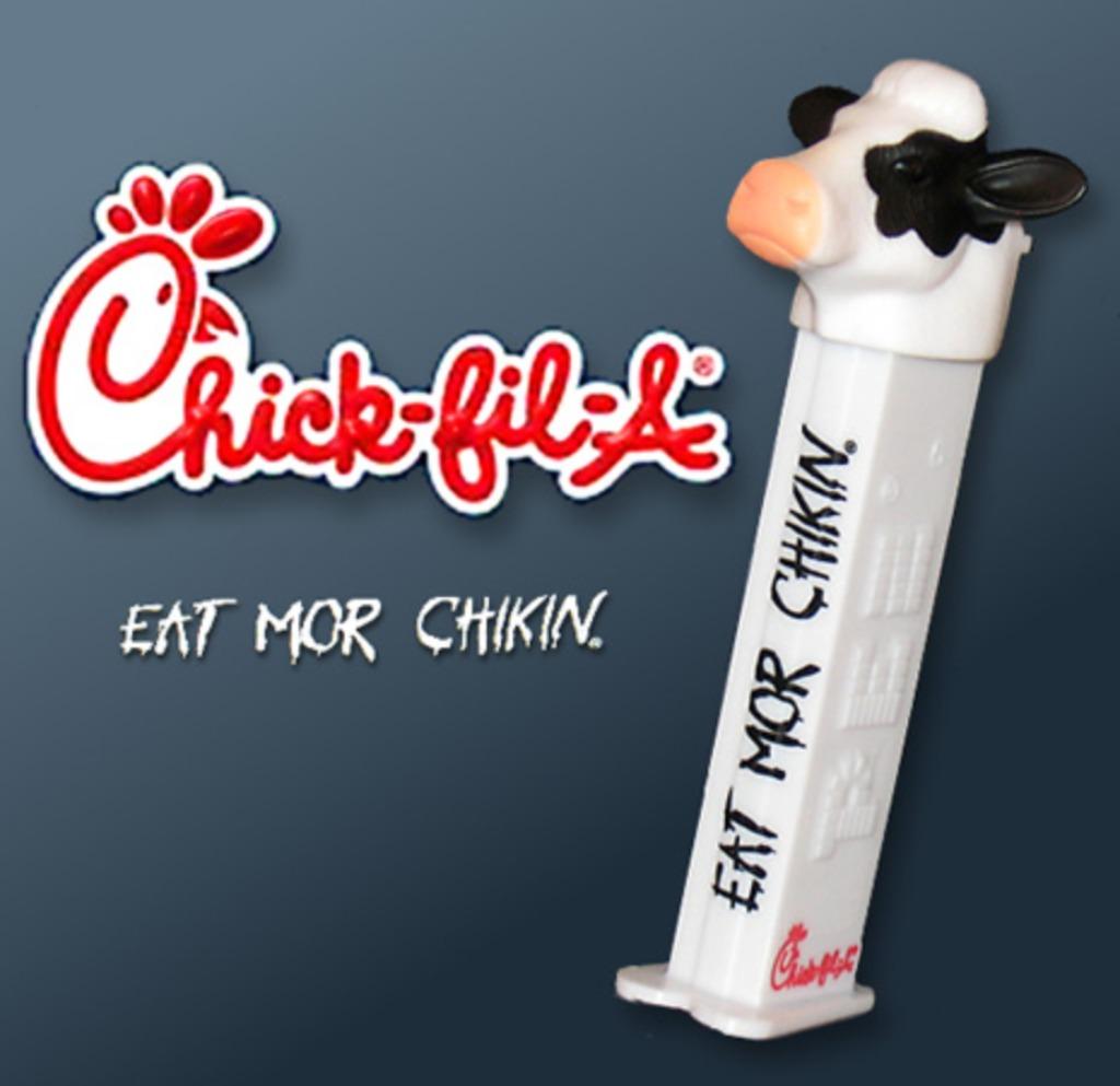 PEZ Chick-fil-A Cow - Eat Mor Chickin - Distributeur PEZ, Enlèvement ou Envoi, Neuf