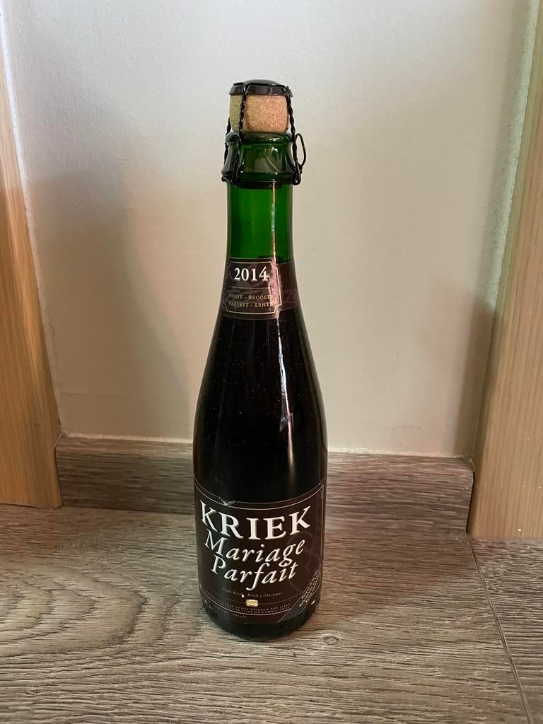 Kriek mariage parfait 2014, Verzamelen, Biermerken, Ophalen, Zo goed als nieuw
