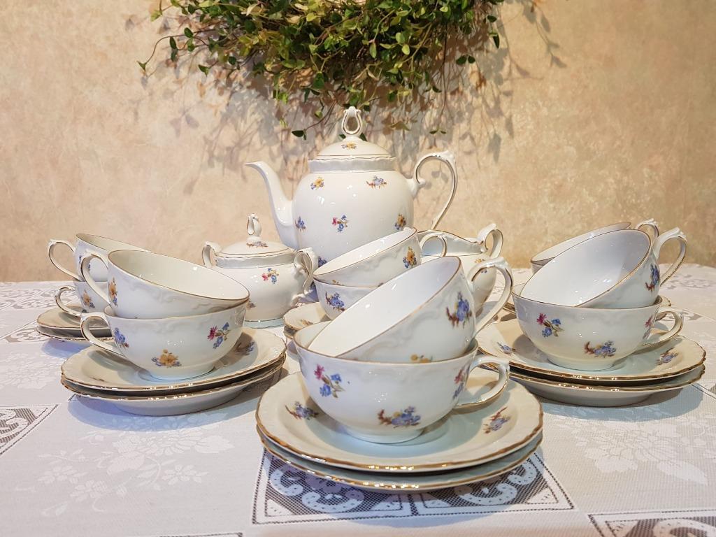 -12 delige koffieservies., Antiek en Kunst, Ophalen