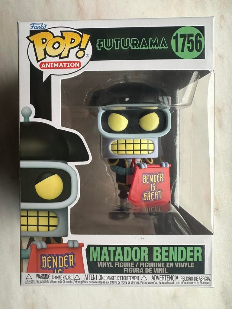 Funko Pop! Matador Bender Nr 1756, Enlèvement ou Envoi, Neuf