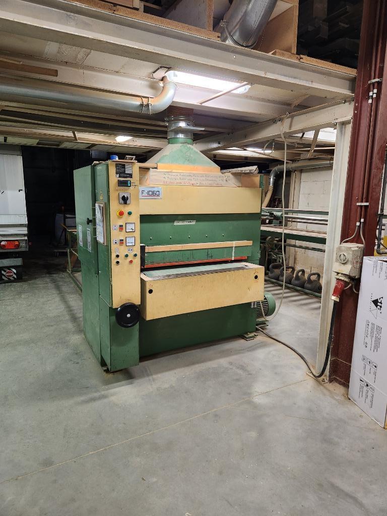 Vandikte Schuurmachine – Vangroeneweghe – 1060 mm, Enlèvement