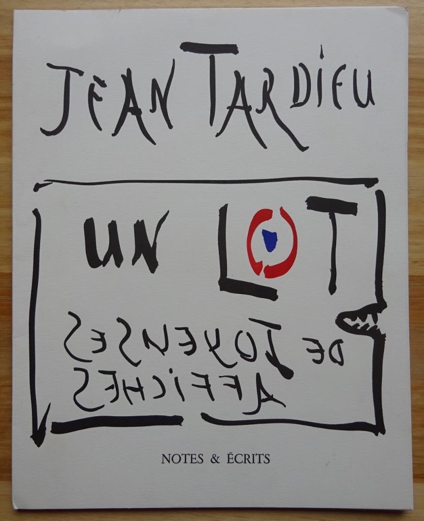 Jean Tardieu, joyeuses affiches, 2003 ill. Pierre Aechinsky, Ophalen of Verzenden