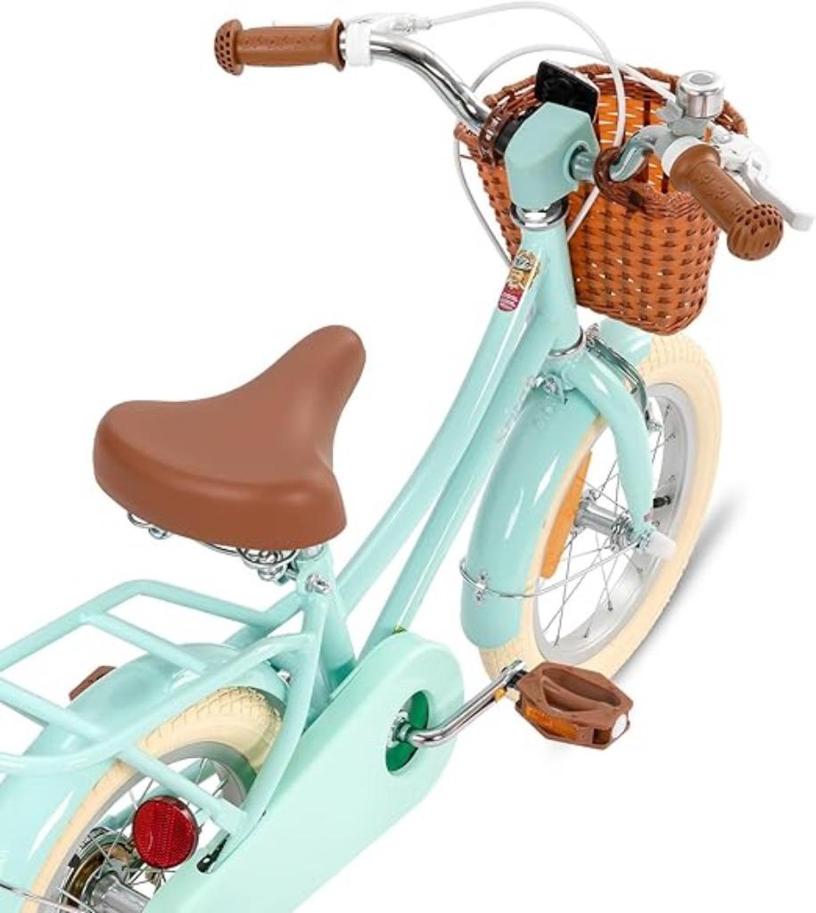 Vélo pour enfants avec panier et roues d'entraînement LIVRA, Envoi, Neuf