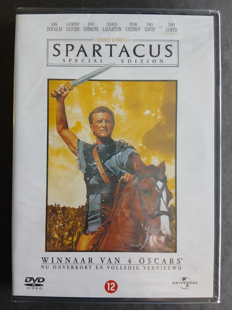 Spartacus (1960) Kirk Douglas, Tony Curtis (Sealed), Neuf, dans son emballage, 1960 à 1980, À partir de 12 ans, Action et Aventure
