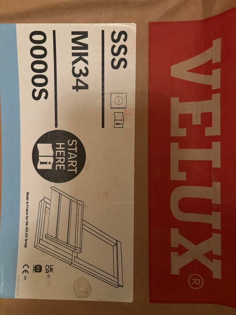 Velux rolluik op zonne energie NIEUW, Doe-het-zelf en Bouw, Ophalen, Nieuw