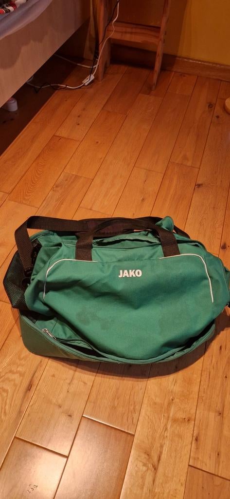 Set voetbaltas en voetbalkleding