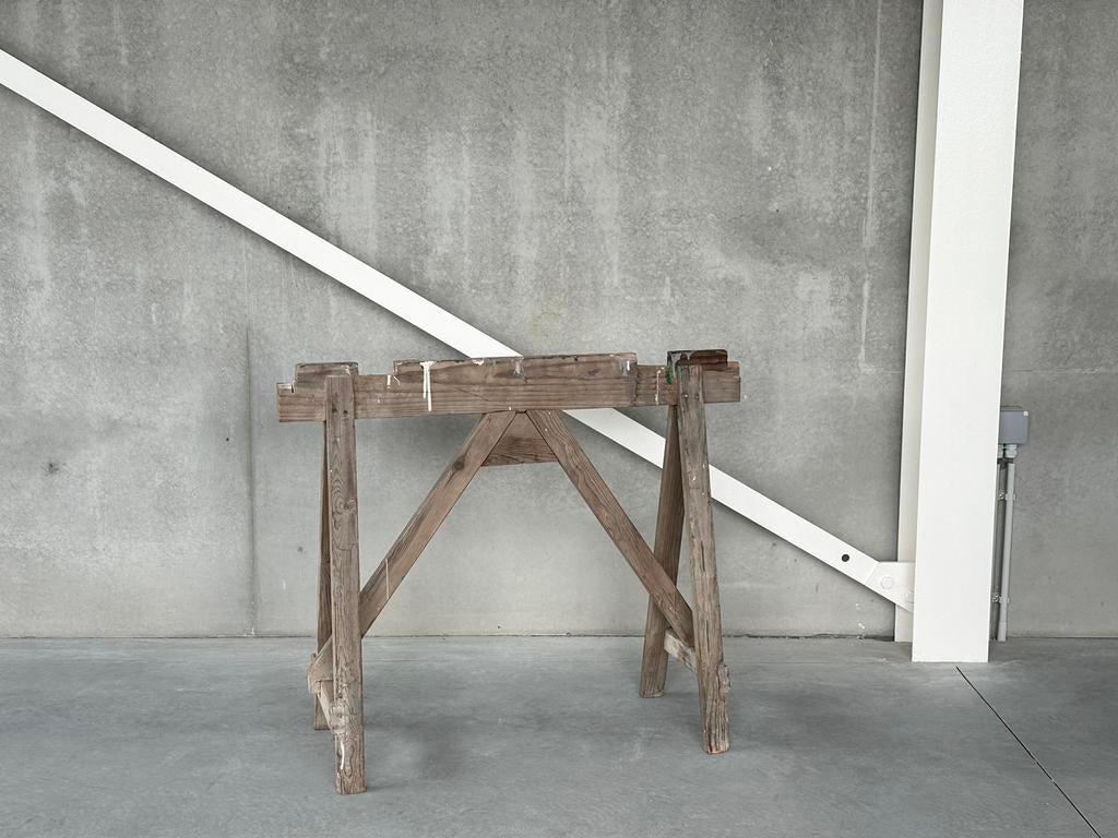 Vintage schraag (antiek), Antiek en Kunst, Antiek | Overige Antiek, Ophalen