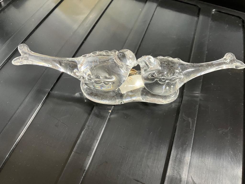 Kristal en glas, Enlèvement