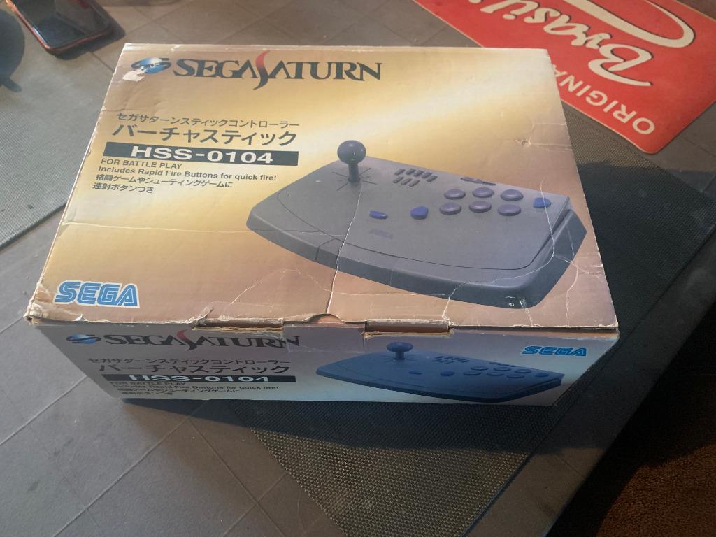 Japanse sega saturn arcade stick, Games en Spelcomputers, Spelcomputers | Sega, Ophalen of Verzenden, Gebruikt, Overige modellen